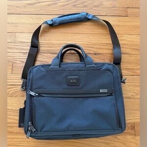 TUMI Alpha 3 Triple Compartment Briefcase
